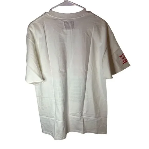 Emotionally Unavailable Unisex Graphic T-Shirt White Large Short Sleeve - Picture 2 of 7